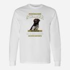 Lustiges Hunde-Langarmshirts Persönlicher Stalker, Witziges Haustier-Langarmshirts