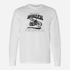 Motorrad Langarmshirts Bin nicht alt, bin Jahrgang 55, Lustiges Langarmshirts