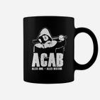 ACAB Grafik-Tassen Schwarz-Weiß, Alles Cool, Alles Bestens Design