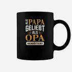Als Papa Geliebt Als Opa Vergöttert Tassen
