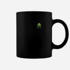 Android Logo Schwarzes Herren Tassen, Geek Mode Tee