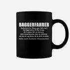 Baggerfahrer Definition Tassen