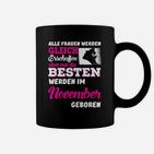 Beste Frauen November Geburtstags-Tassen, Originelles Geschenk