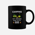 Camping Ist Immer eine Gute Idee Tassen mit Grafikdesign