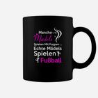 Echte Mädels Spielen Fußball Tassen