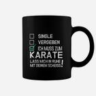 Einzelnes Vergebes Karate- Tassen