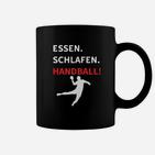 Essen Schlafen Handball! Tassen