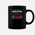 Fußball Papa Tassen, Stolz auf Fußballer Kinder, Vatertag