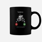 Herren Tassen Radfahren ruft…und ich muss gehen!, Lustiges Fahrrad Tee