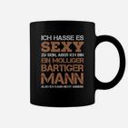 Herren Tassen Sexy & Mollig Bärtiger Mann - Humorvolles Design