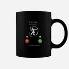 Herren Tennis Tassen mit Italienischem Slogan, Sportmotiv Tee