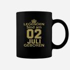 Legenden Sind Am 02 Juli Geboren Tassen