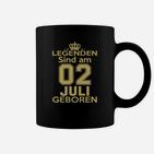 Legenden Sind Am 02 Juli Geboren Tassen