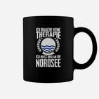 Nordsee-Therapie Tassen mit Humor für Meeresliebhaber