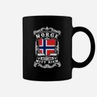 Norge Norwegen Norwegen Mitt An Land Tassen