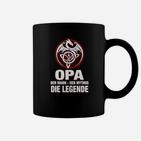 OPA Mann Mythos Legende Tassen, Schwarzes Herren-Tee