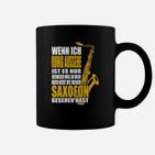 Saxophon-Liebhaber Tassen Ruhig, bis zum Saxofon-Einsatz für Musiker