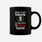 Schorle-König Lustiges Tassen mit Spruch, Herren Illustrations-Tee