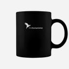 Schwarzes Tassen Die Humanisten Logo, Modernes Design Tee