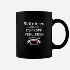 Skifahren Enthusiasten Tassen, Motiv Kopfverlieren & Seelenfinder