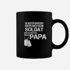 Soldat und Papa Militär Themen-Tassen, Geschenk für Vatertag