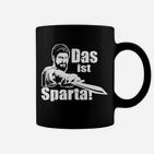 Spartanischer Krieger Tassen mit Das ist Sparta Aufdruck, Motiv Tee