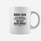 Bonus-Papa Tassen: Besser mein Leben gemacht, Herren Tassen