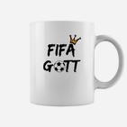 FIFA Gott Fußball Krone Herren Tassen, Spieler Design