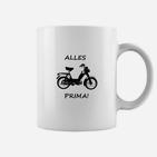 Motorrad Herren Tassen Alles Prima, Biker- & Motivshirt