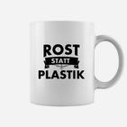 Rost Statt Plastik Unisex Tassen, Umweltfreundliche Mode