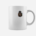 Rottweiler Brusttaschen-Design Herren Tassen, Tiermotiv Tee