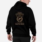 Deutsch-Slowakisches Herkunftsmotiv Herren Hoodie, Kulturelles Design