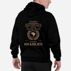 Deutschland-Brasilien Hoodie mit Herz, Witziges Motiv