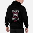 Herren Hoodie Schwarz mit Spruch, Geburtstagsmonat Damen Lustig