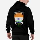 Ich Bin Nicht Perfekt Aber Inder Hoodie, Lustiges Indien-Motiv