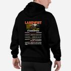 Landwirt Humor Hoodie, Stundenpreis-Aufdruck für Bauern