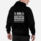 Mama Ein Feuerwehrmanne Hoodie