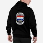 Paraguay Stolz Schwarzes Hoodie, Patriotischer Spruch Design