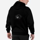 Schwarzes Herren Hoodie mit Lustigem Spruch, Modisches Design