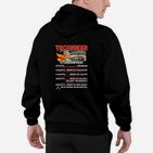 Techniker Humor Hoodie, Preisliste & Werkzeuge Motiv