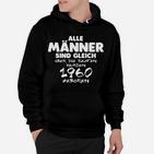 1960 Geborene Beste Männer Hoodie, Originelles Herrenshirt mit Spruch