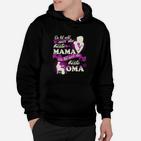 Beste Mama und Oma Damen Hoodie, Muttertagsgeschenk Aufdruck