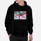 Buntes Blumenmuster Herren Hoodie, Sommerliches Freizeit-Oberteil