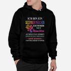 Dezember Mädchen Hoodie, Glitzer Spruch Geburtstags-Hoodie