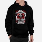 Ein Feuerwehrfrau Fährt Zur Hölle Hoodie