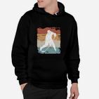 Eishockey Vintage Retro Cool Legendär Mann Legende Hoodie