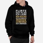 Flirte Nicht Mit Mir Januar Mädchen Hoodie