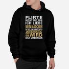 Flirte Nicht Mit Mir Juni Mädchen Hoodie