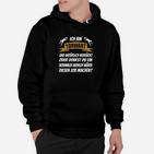 Fußballtorwart Lustiges Hoodie mit Spruch Ich bin Torwart