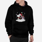 Hunde-Lustiger Schnee-Weihnachtss- Hoodie